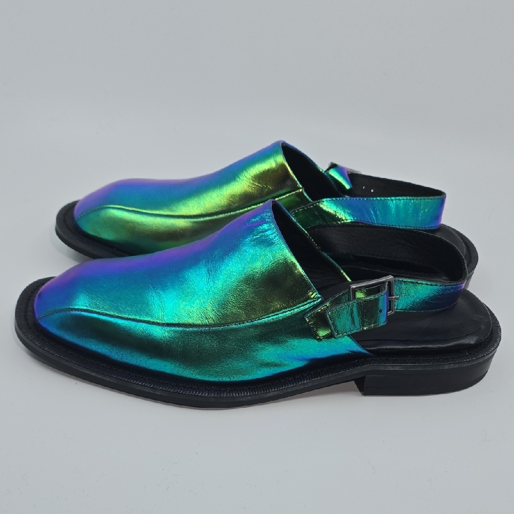 INTENTIONALLY BLANK - “Trip” - Color: Hologram- Size: 42- Condition: New